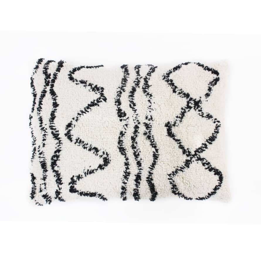 80 × 60cm Cotton Ethno Print Berber Cushion