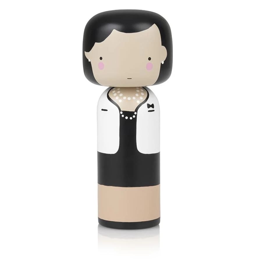 Lucie Kaas Large Wooden Coco Chanel Figurine