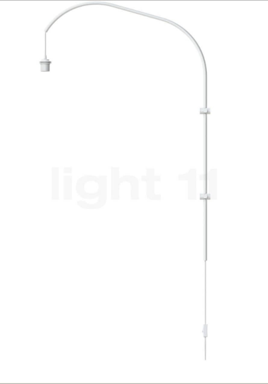 UMAGE White Steel Lighting Arm