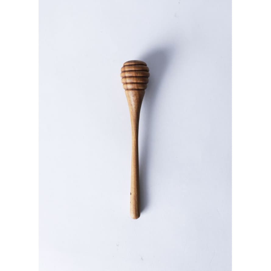 Chabatree Teak Wood Bee Honey Spoon