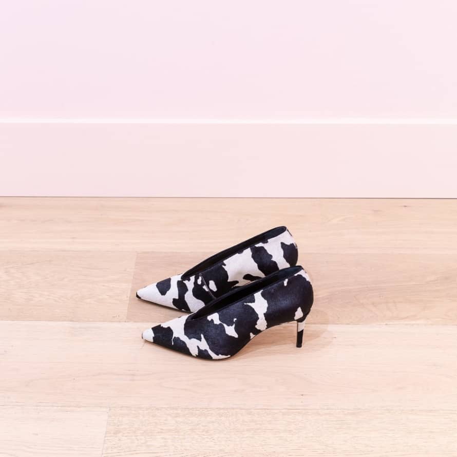 Schutz Animal Print Pump 