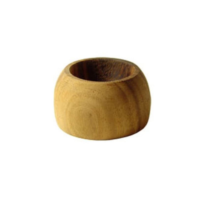 Chabatree Teak Wood Ladybird Egg Cup