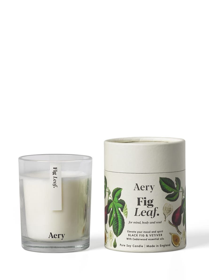 Aery Fig Leaf 200g Soy Wax Candle