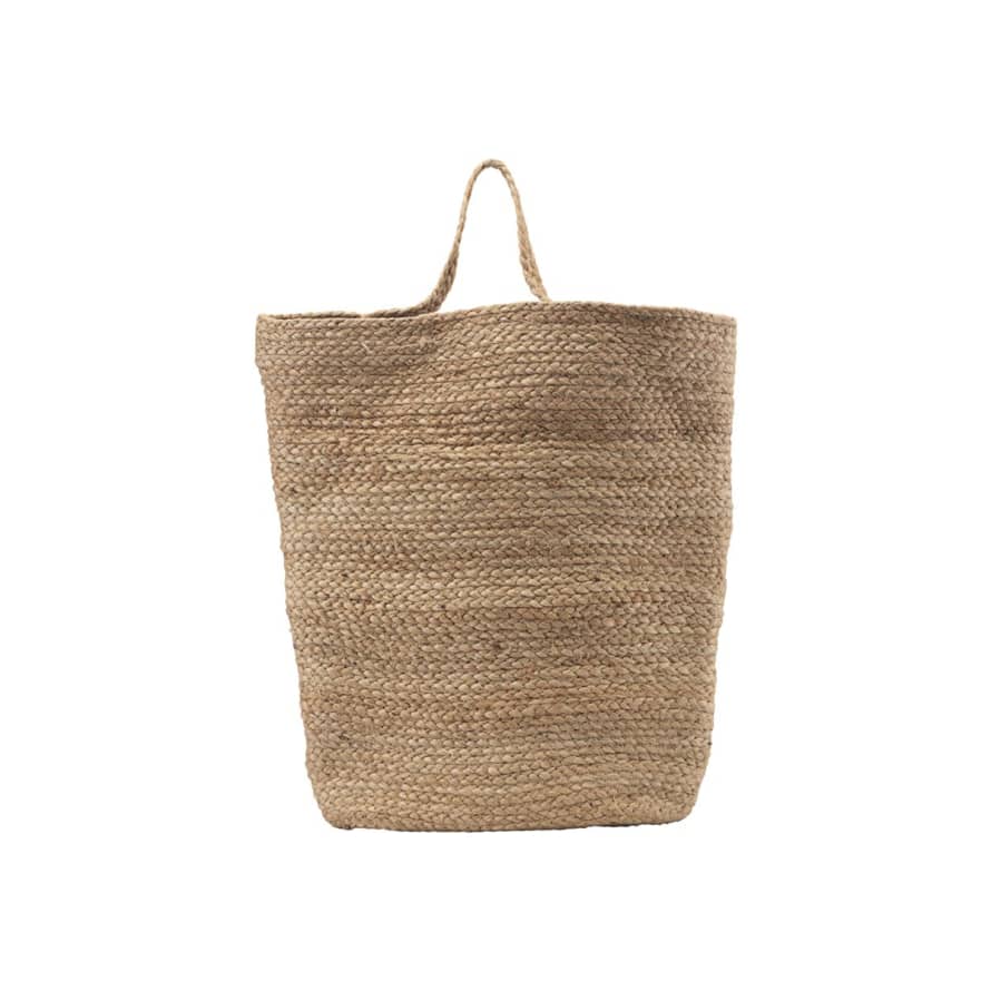 House Doctor Large Hanging Jute Basket