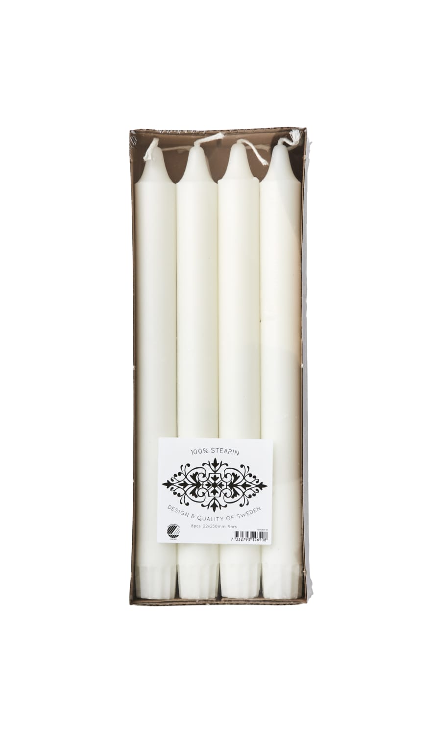 Box of 8 Candlestick Candles