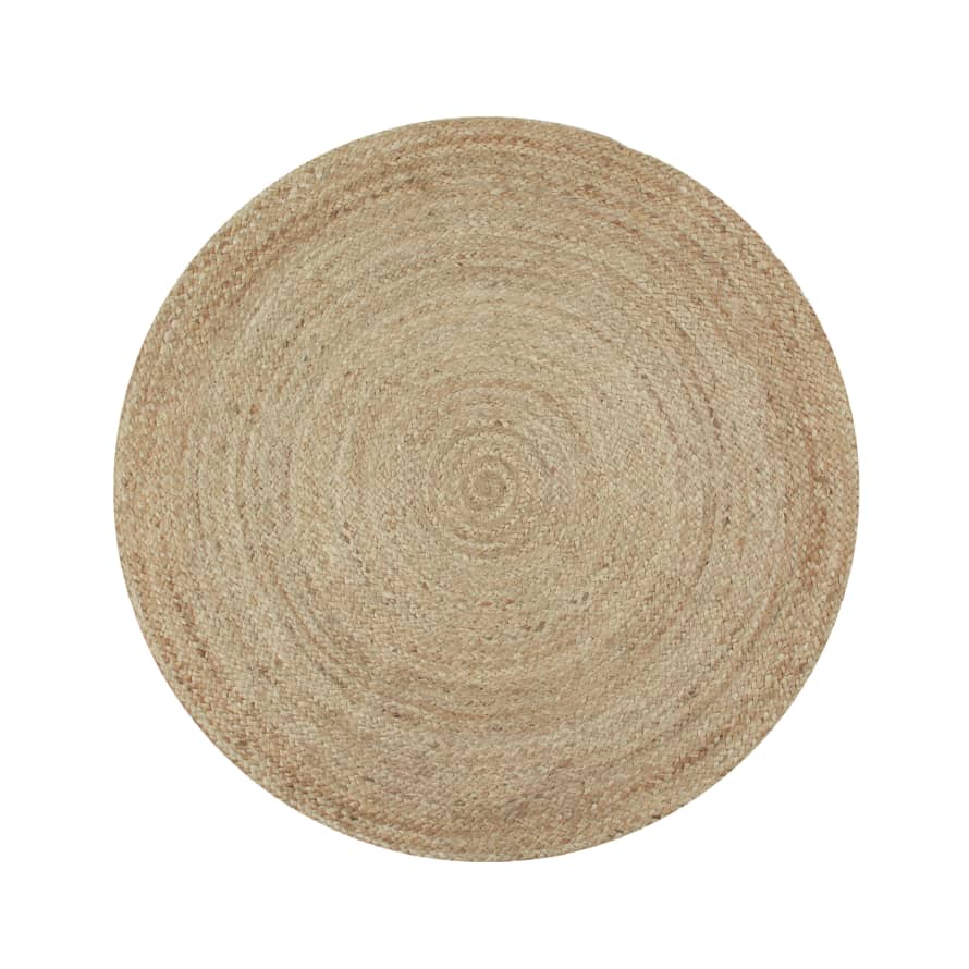 160cm Jute Round Rug