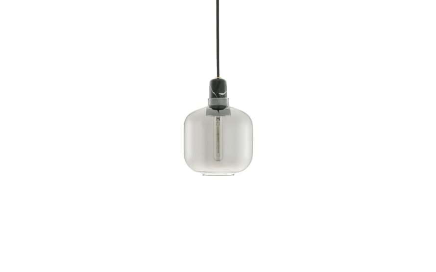 Normann Copenhagen Small Smoke Black EU Amp Lamp