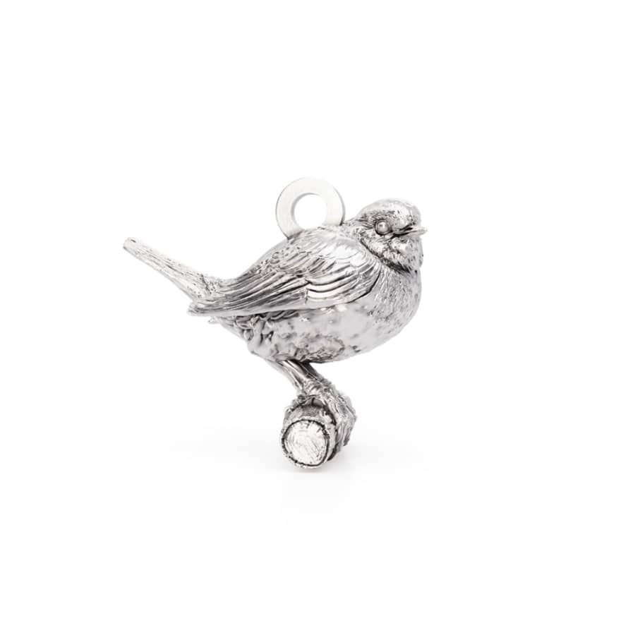 Blackbird London Seasons Sterling Silver Robin Charm