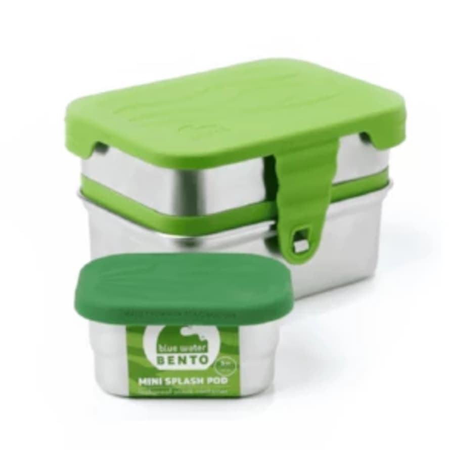 Ecolunchbox 3 in 1 Stainless Steel Splash Lunchbox