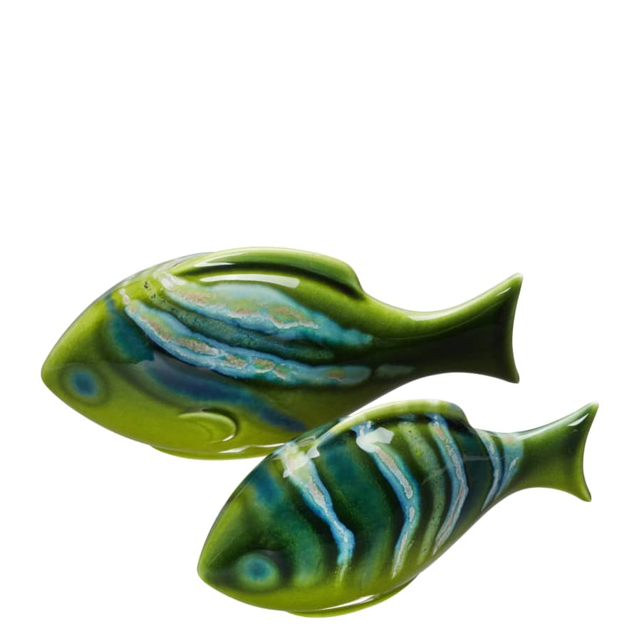 Poole Pottery Ceramic Maya Fish Pair