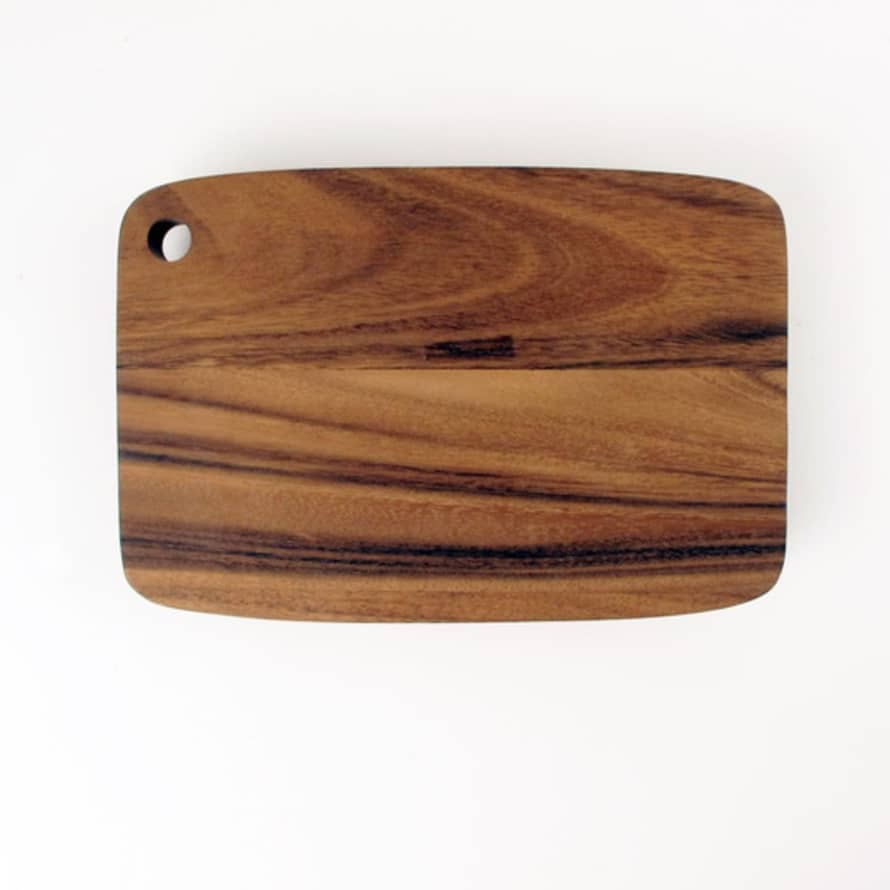 Chabatree Medium Acacia Wooden Limpid Cutting Board with Hole