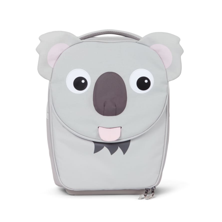 Affenzahn Grey and Pink PET Karla Koala Childrens Suitcase