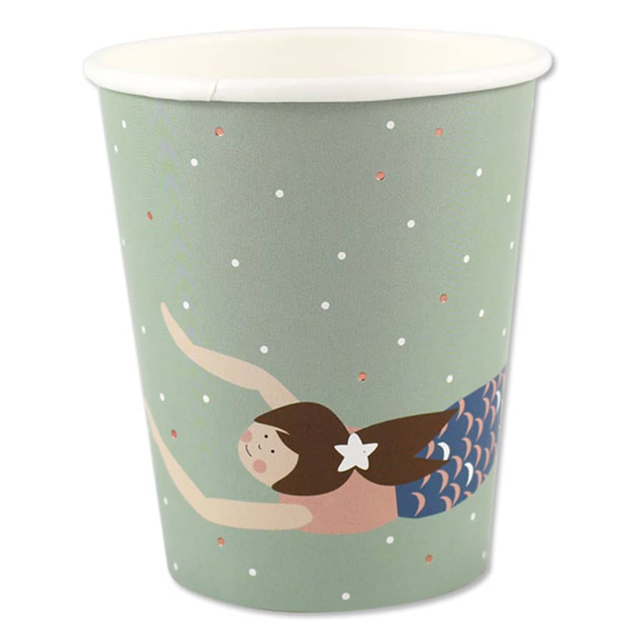 Ava & Yves 250ml Mermaid Party Paper Cup