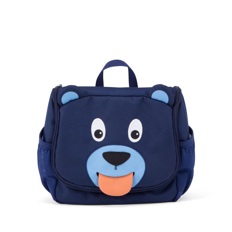 Affenzahn Blue PET Bobo Bear Toiletry Bag for Children