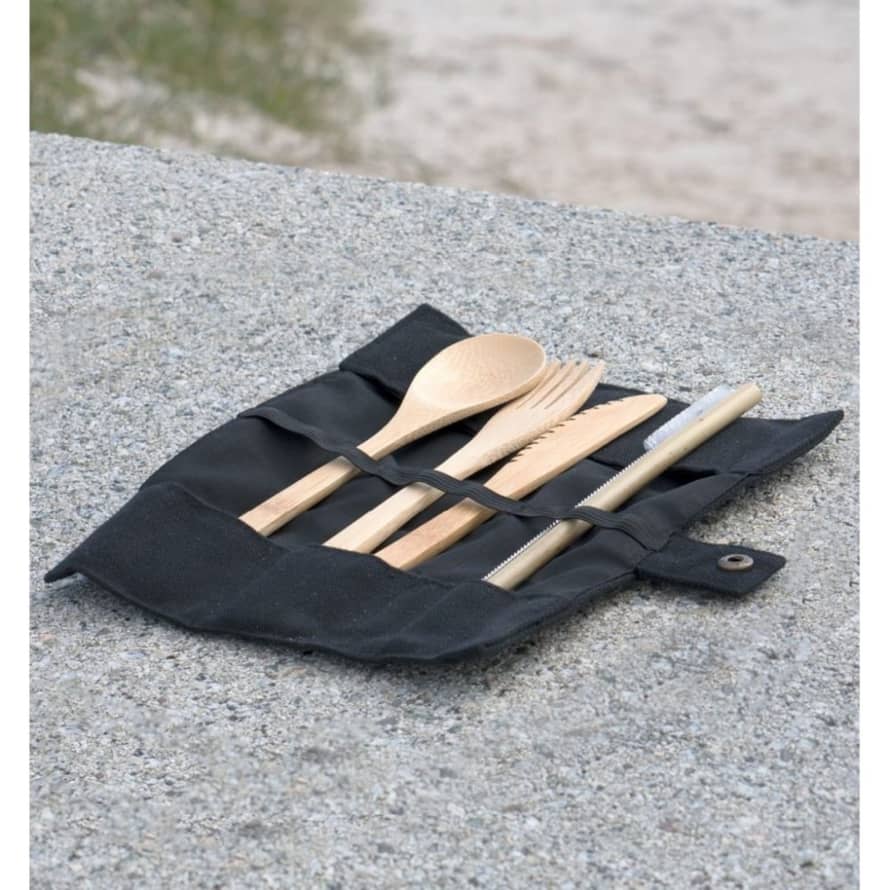 Yummii Yummii Bamboo Cutlery Set