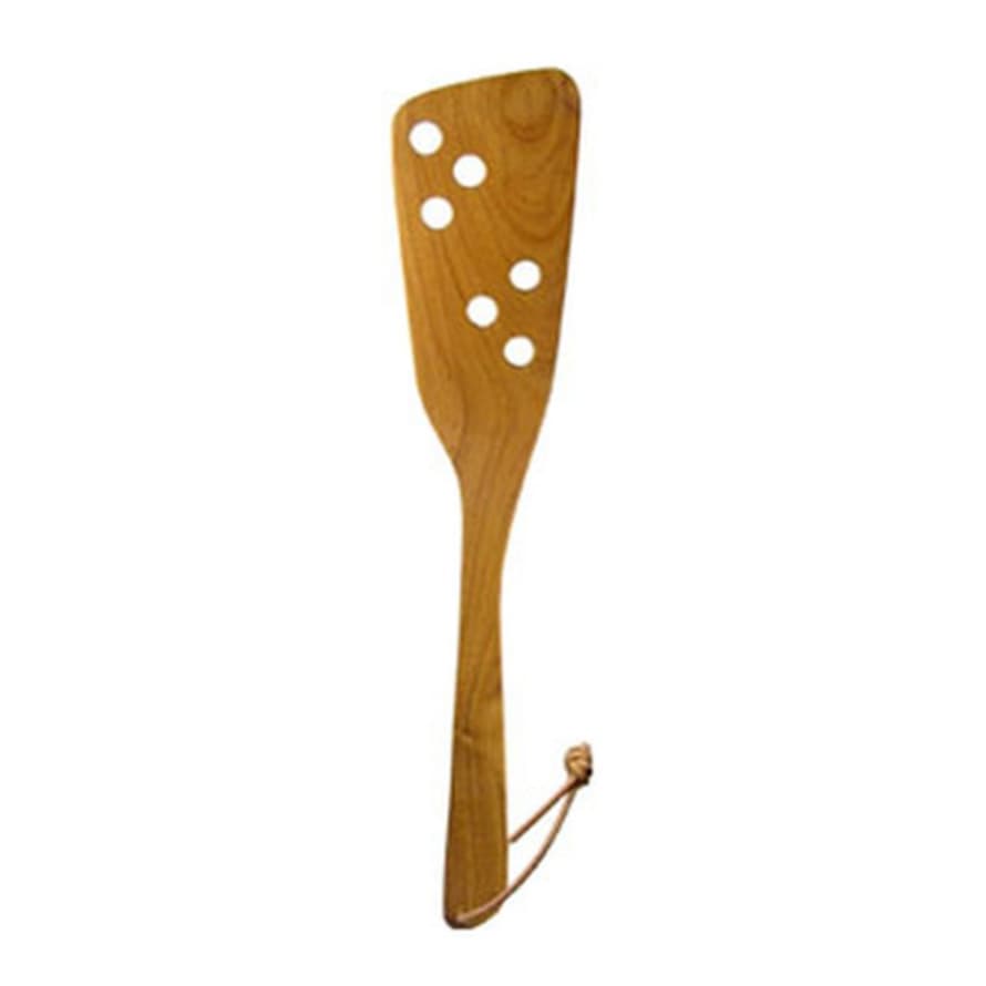 Chabatree Wooden Nitidus Spatula With Holes