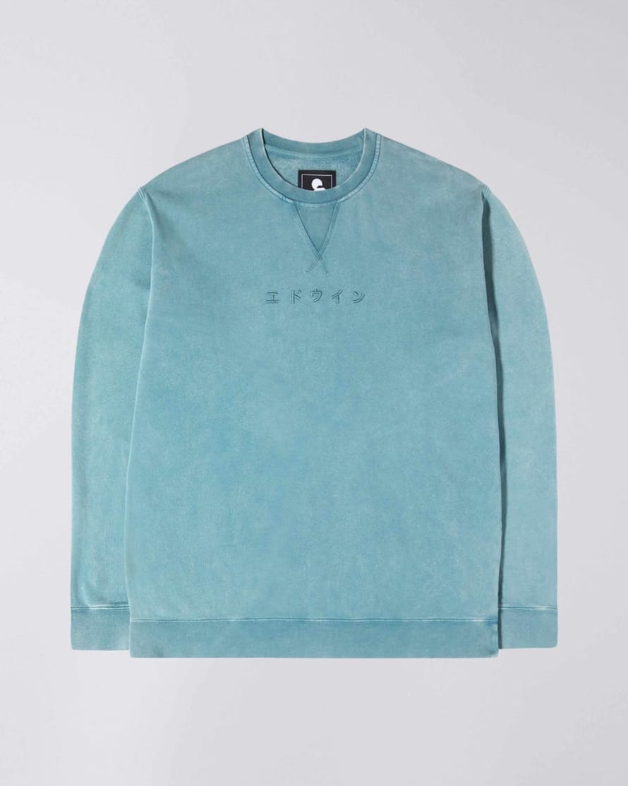 Edwin Katakana Sweat - Legion Blue