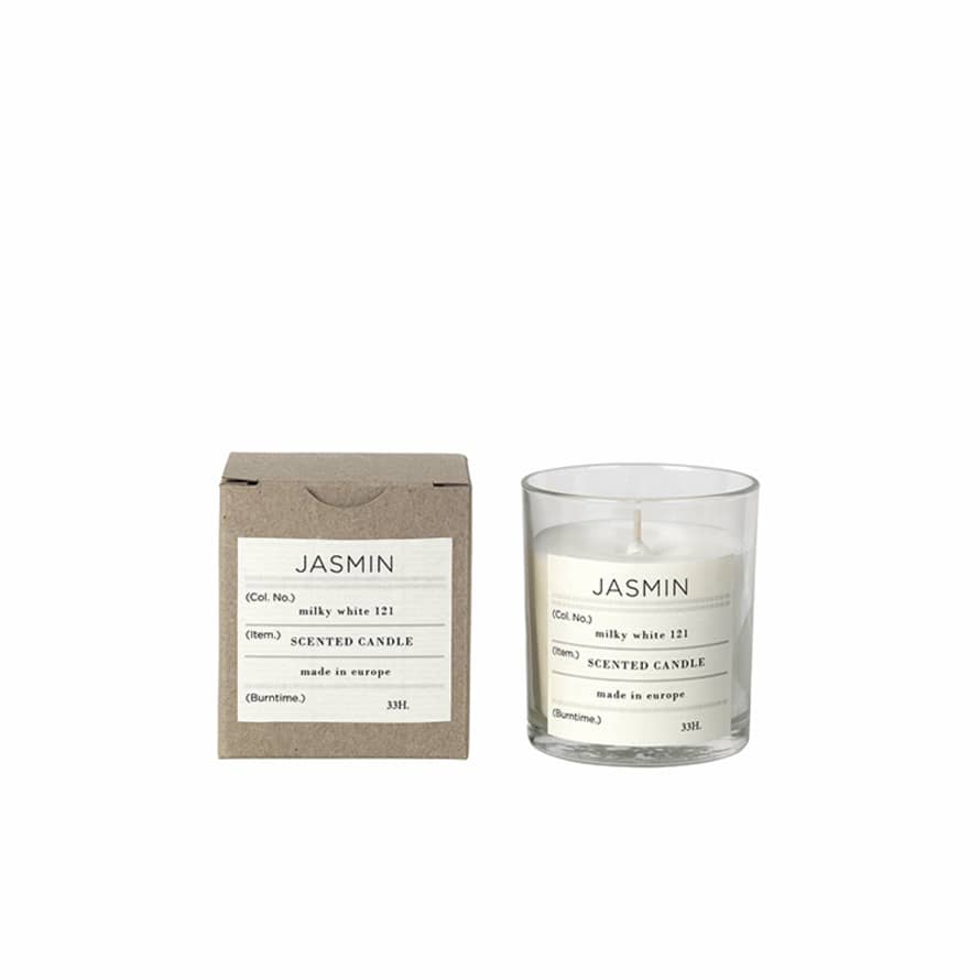 Broste Copenhagen Soy Wax in Glass Jasmin Scented Candle