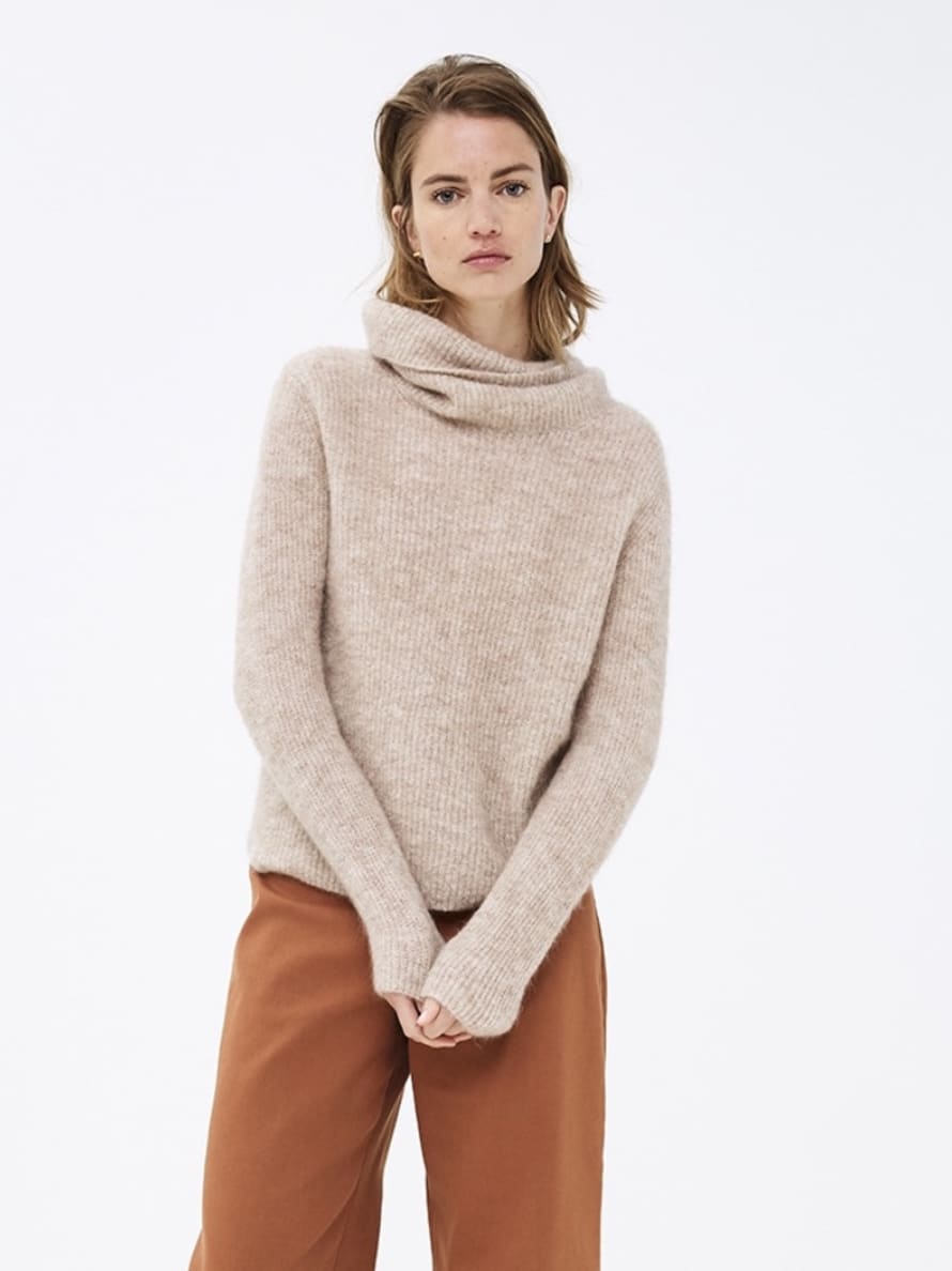 by-bar Stone Wool Elisabeth Pullover Sweater