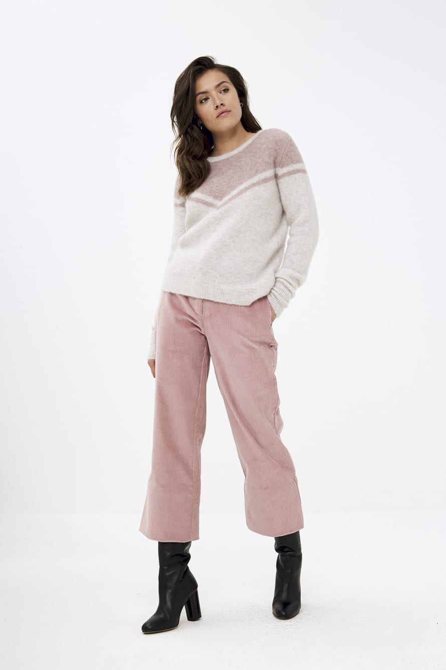 by-bar Ash Rose Cotton Reine Short Pant