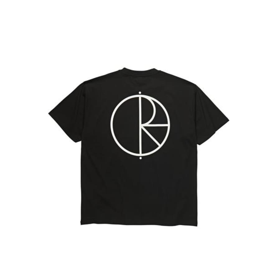 POLAR SKATE Stroke Logo Tee - Black