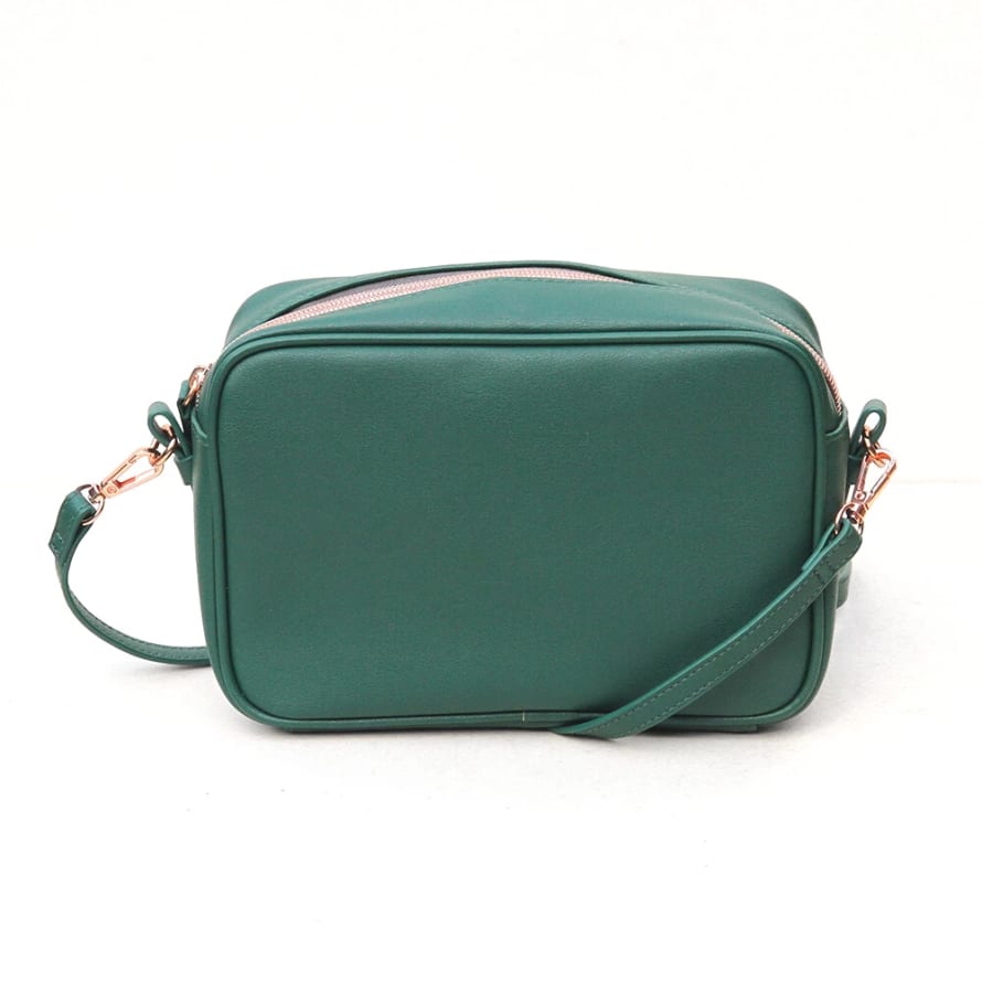 Caroline Gardner Green Camera Bag