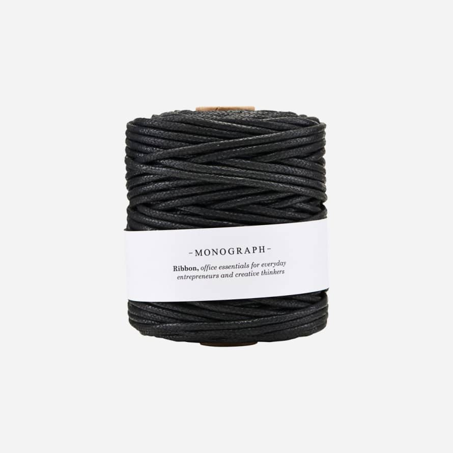 Monograph 50m Black Band Wax Spool