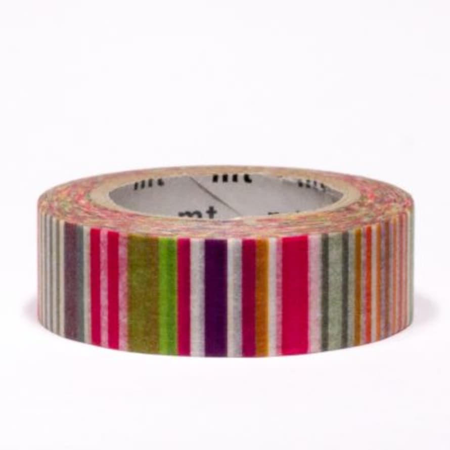 MT masking tape 1.5 x 1000cm Vivid Multi Border Masking Tape