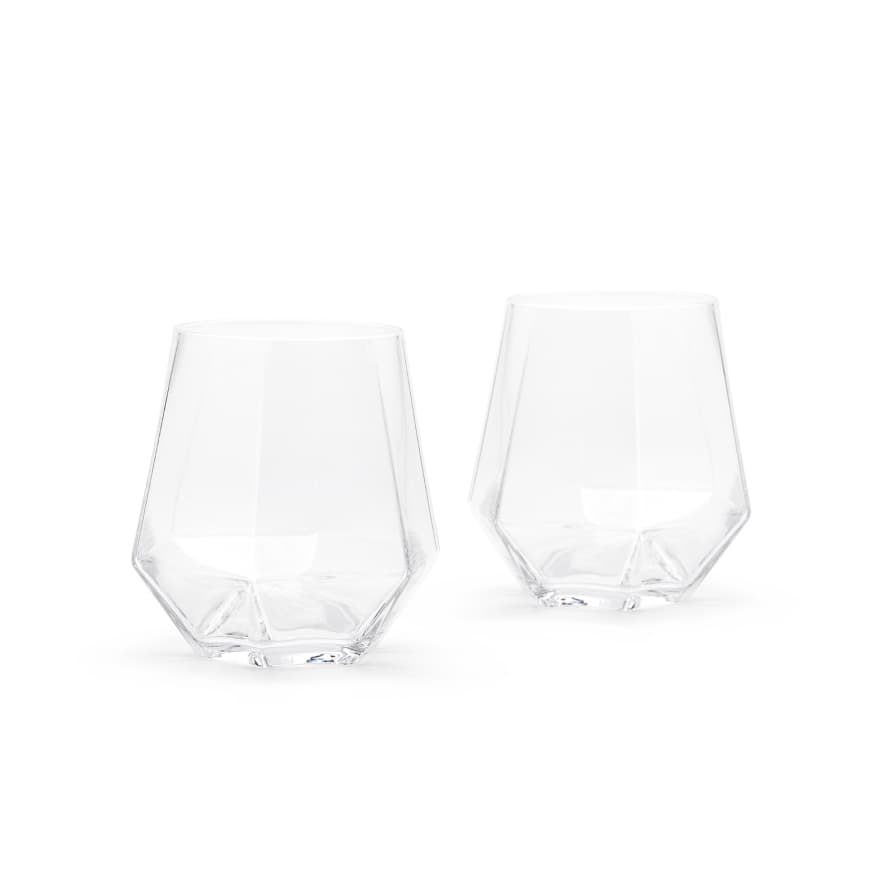 Puik Set of 2 Radiant Glass