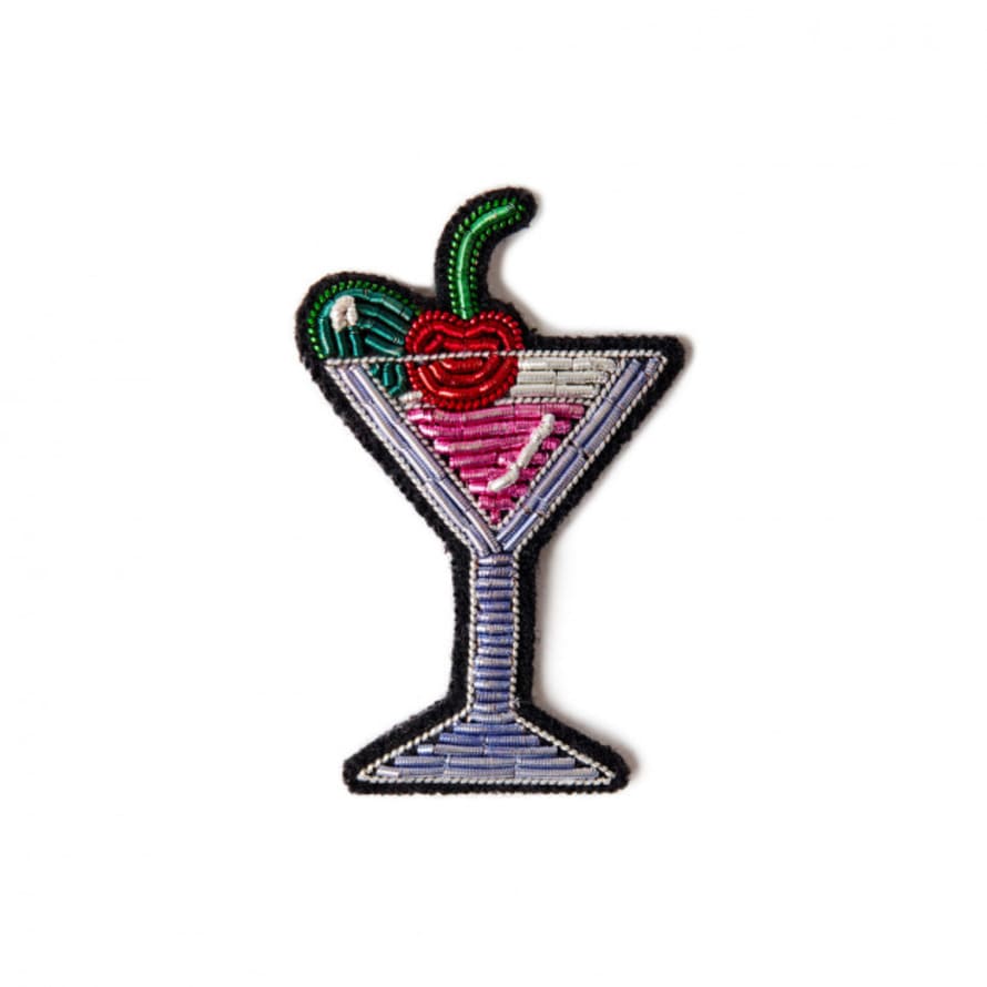 Macon & Lesquoy Coktail Cherry Brooch