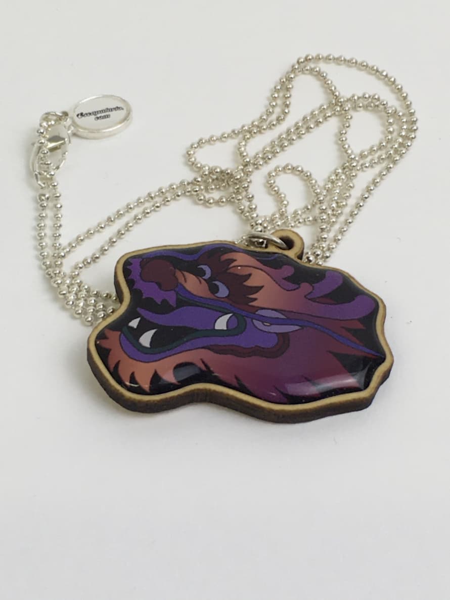 Escapulario Necklace Dragon