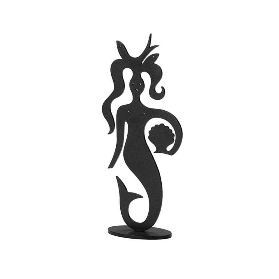 Vitra Black Mermaid Silhouette Deco