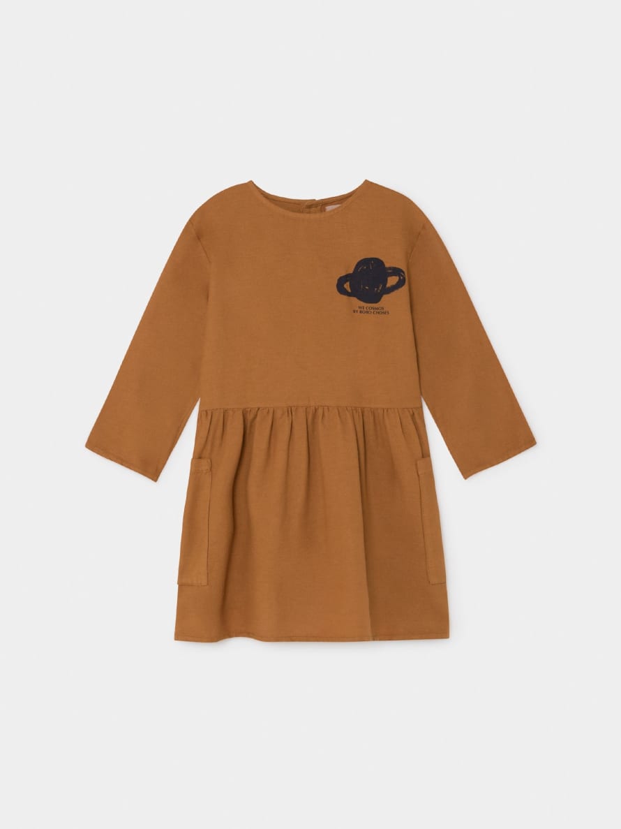 Bobo Choses Brown Saturn Princess Dress