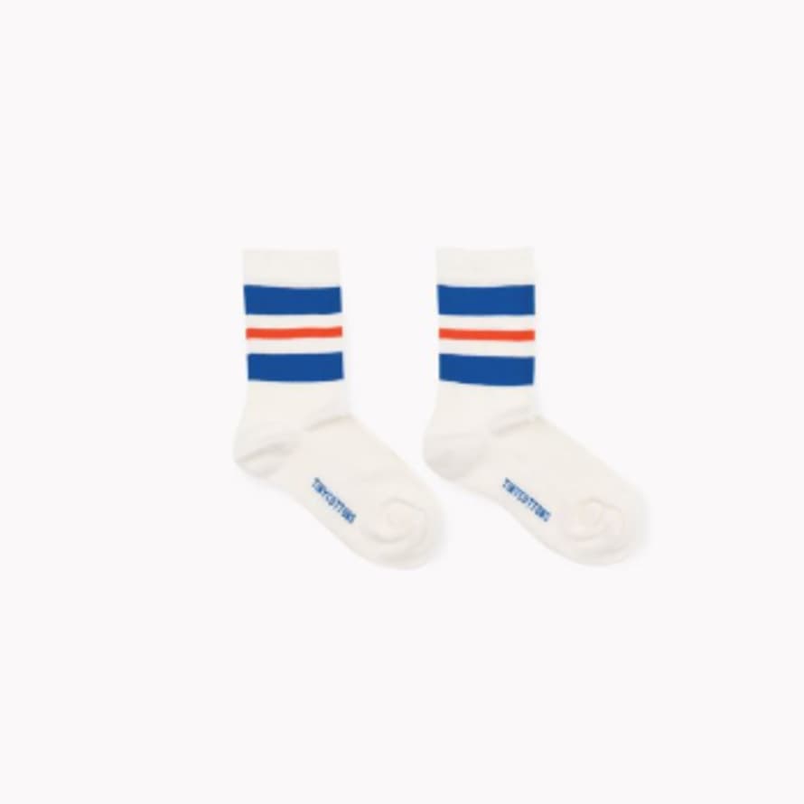 Tinycottons White Stripes Socks