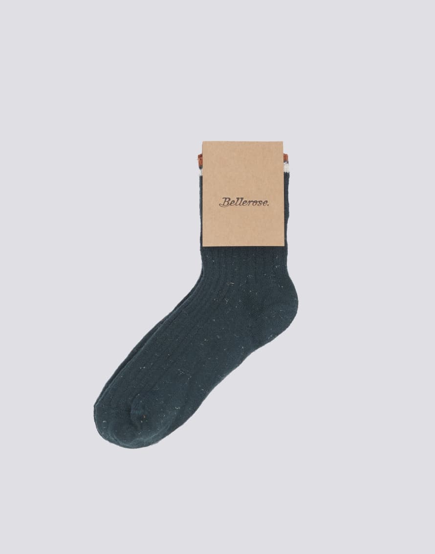 bellrose Green Ribbed Socks