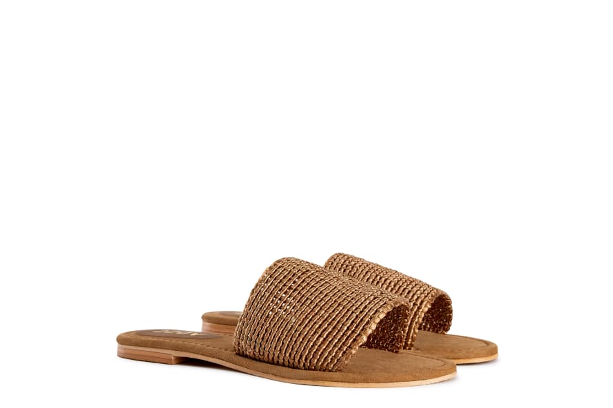 220V Brown Tan Arena Sandal