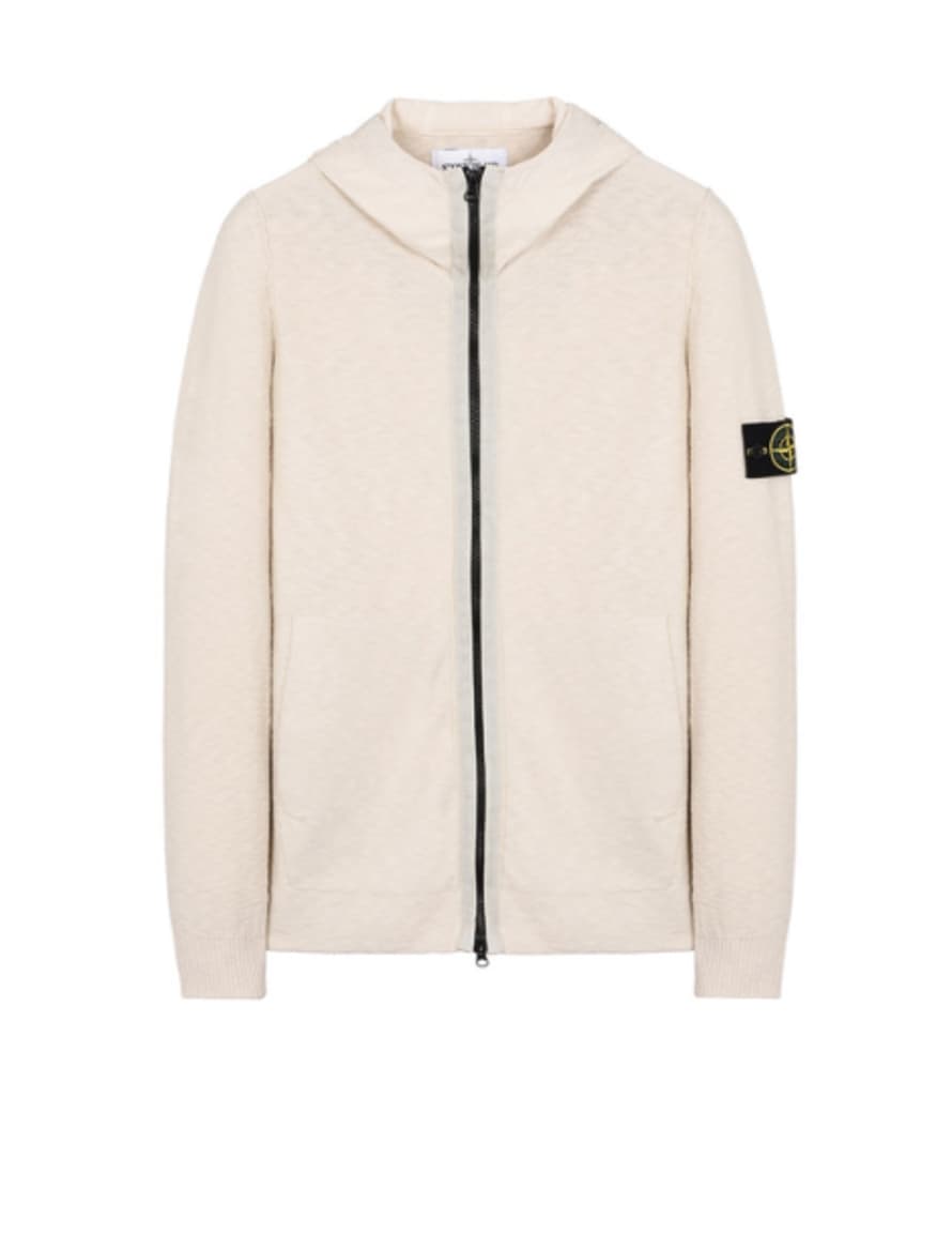 Stone Island Stucco Hooded  Zip Knit