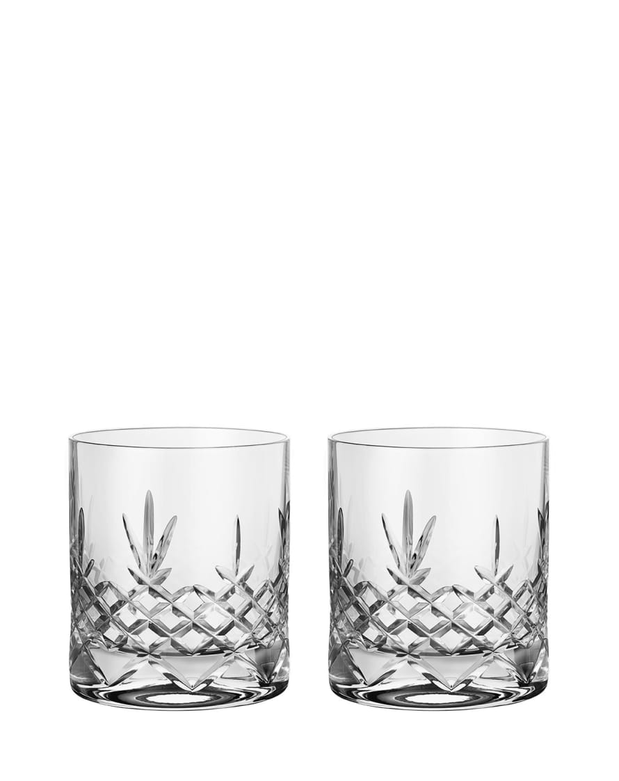 Frederik Bagger 380ml Crystal Lowball Crispy Glasses 2 Pieces