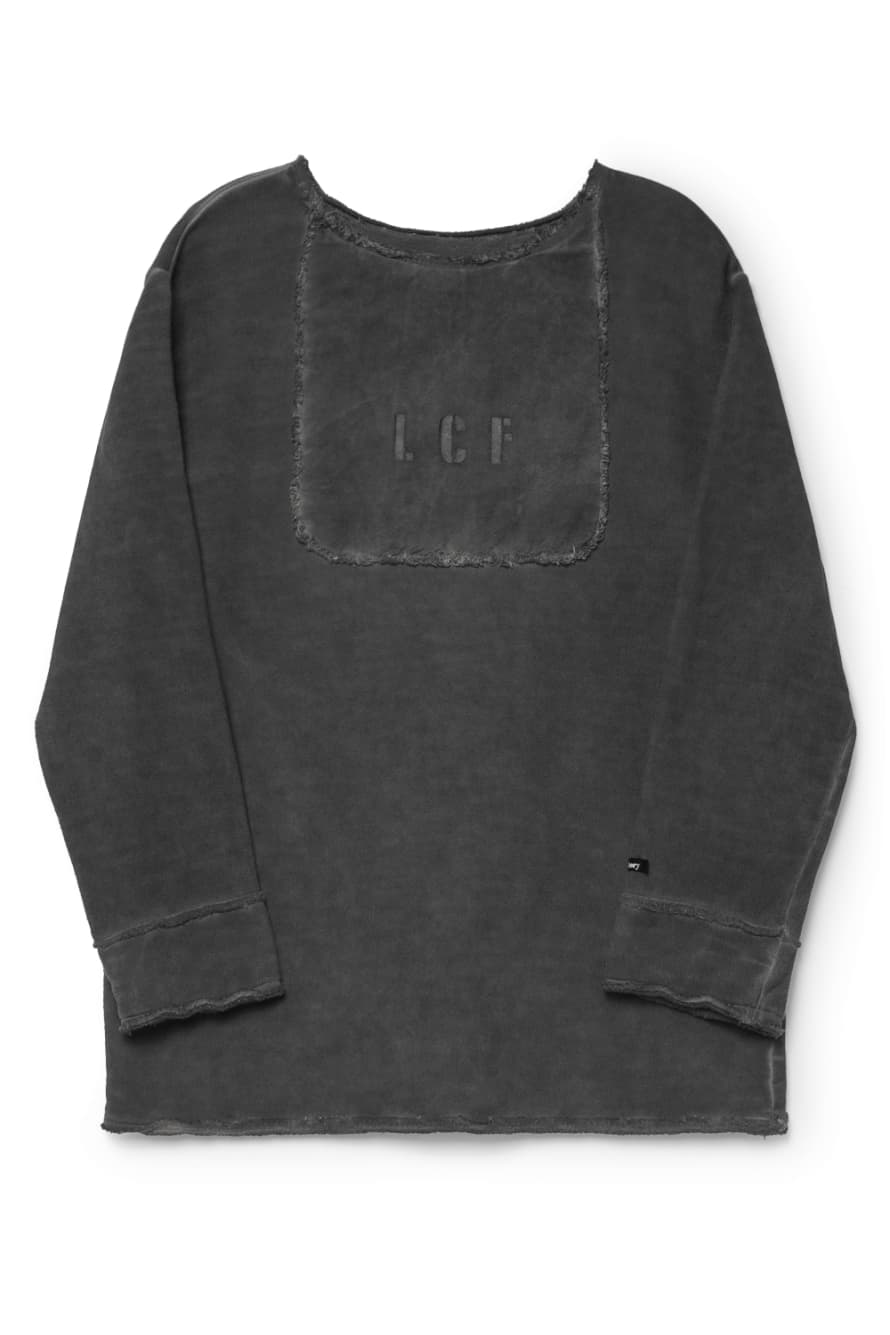 little creative factory Brown Gray Stretchy Graphite Sweatshirt