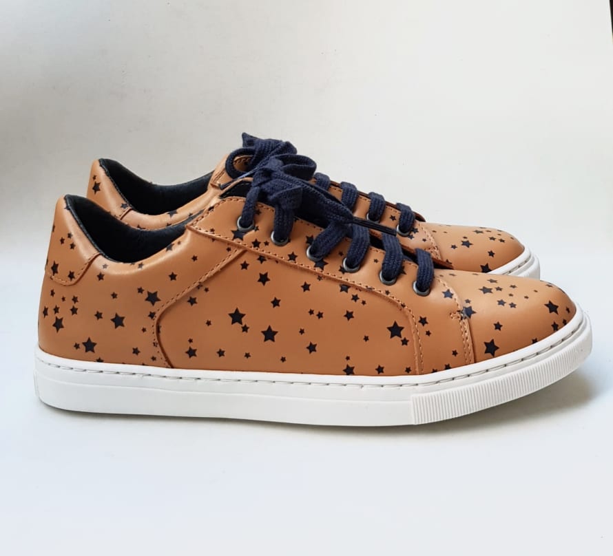 Plumeti Rain Camel Stars Sports Sneakers