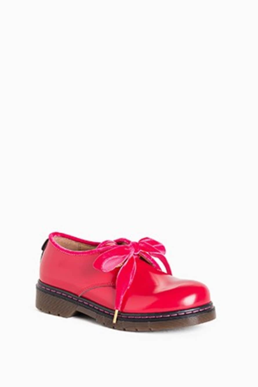 Twin-Set  Redcurrant Girl Shoes with Lace