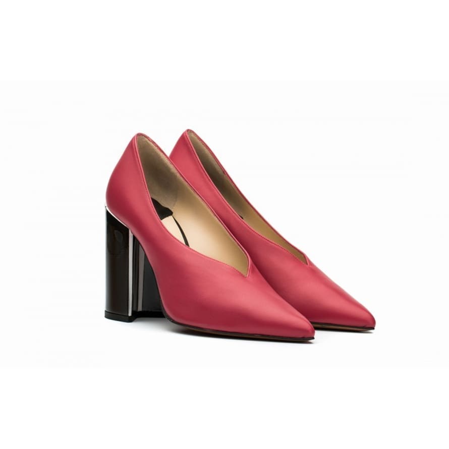 LEIE Pink Covered Room Edges Heels