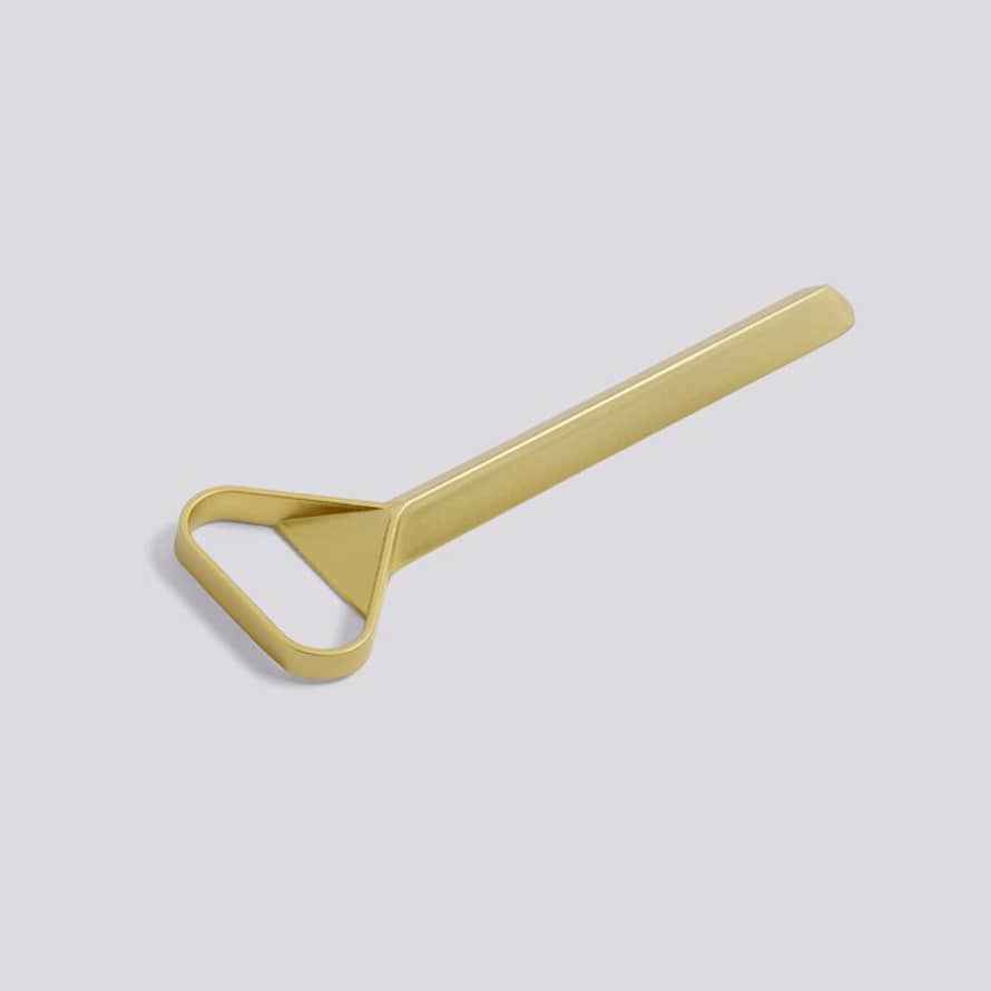 HAY Slim Golden Cap Bottle Opener