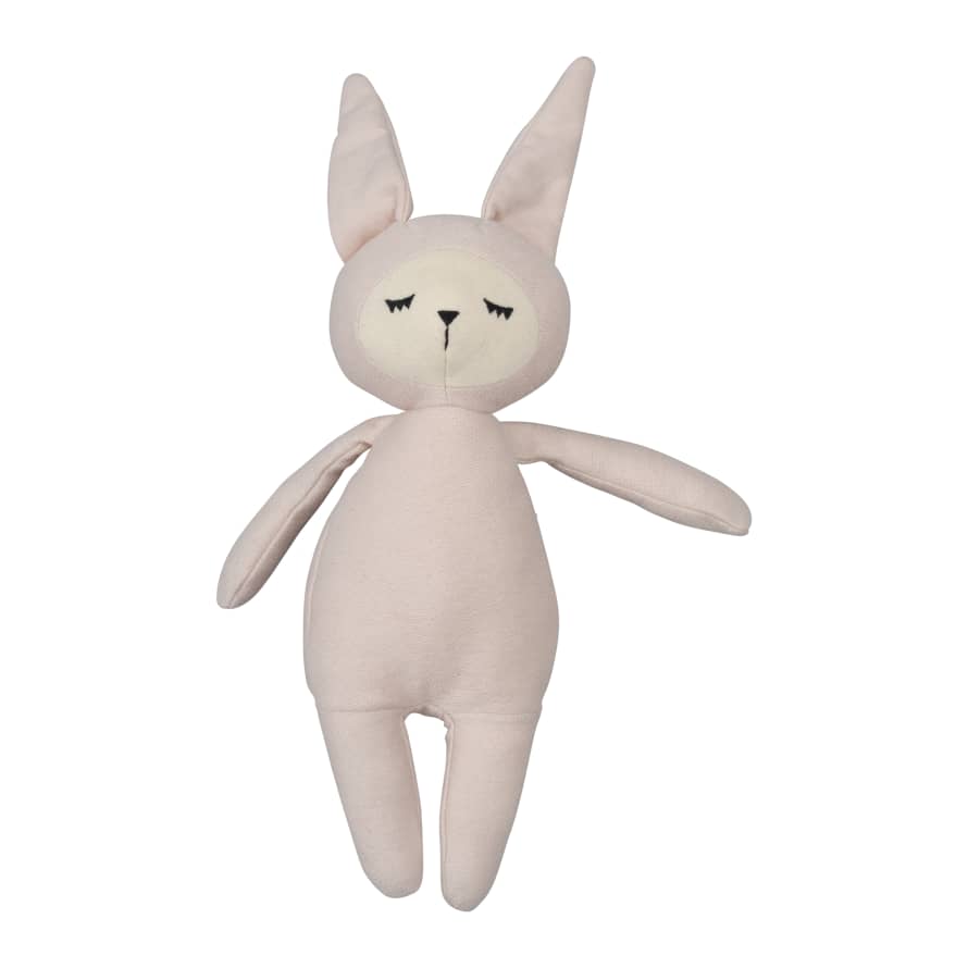 FABELAB Delicate Pink Buddy Bunny Rag Doll