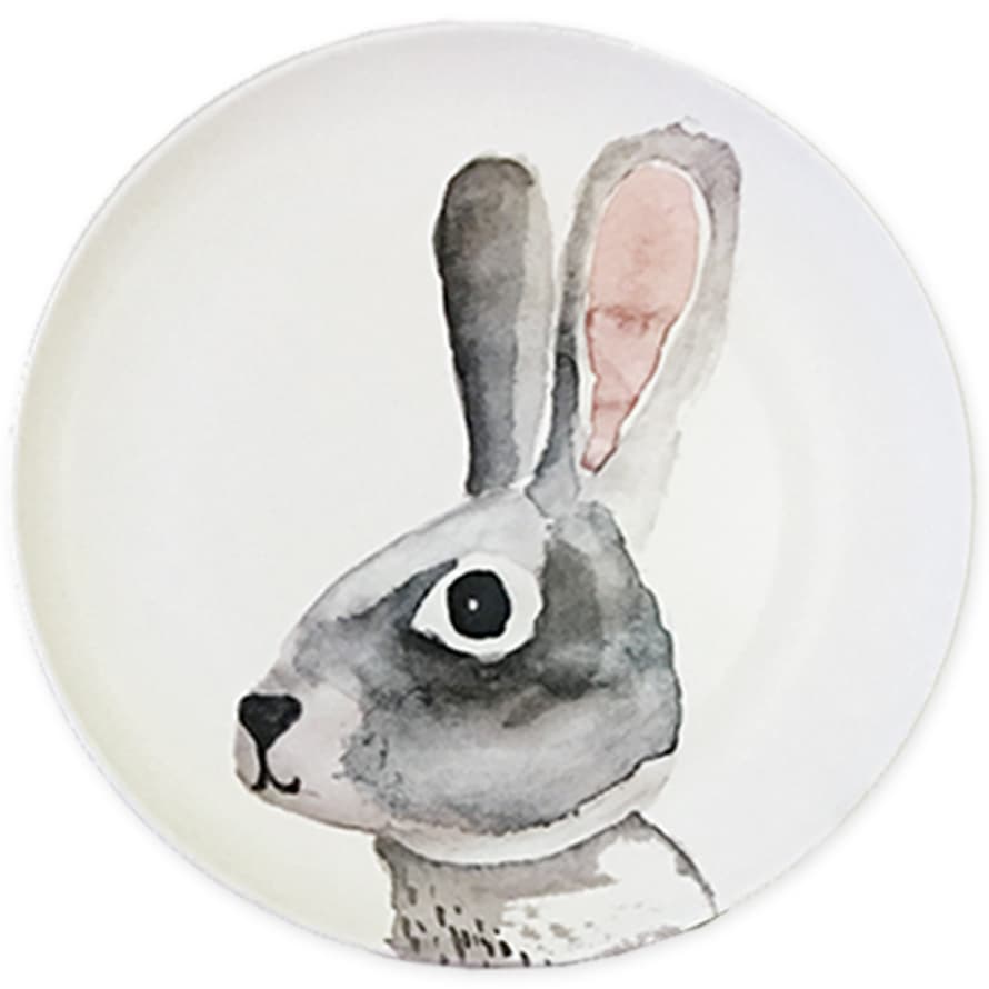 Nuukk Bamboo Rabbit Plate for Children