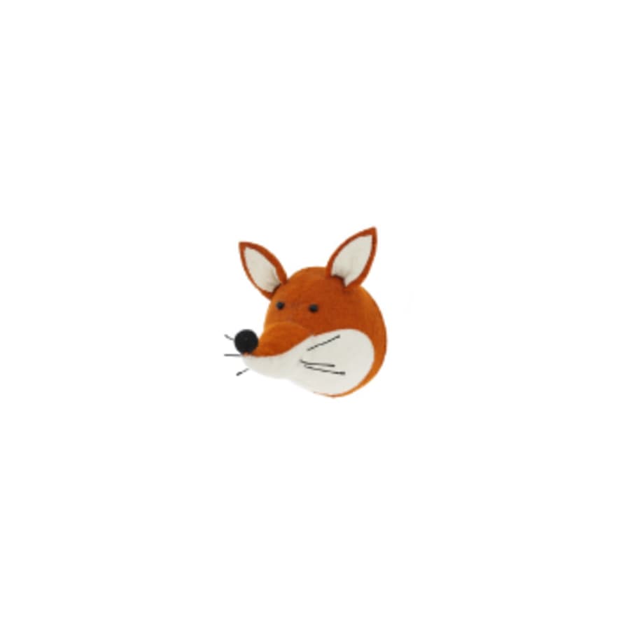 Loula and Deer Large Fox Head Wall Decoration