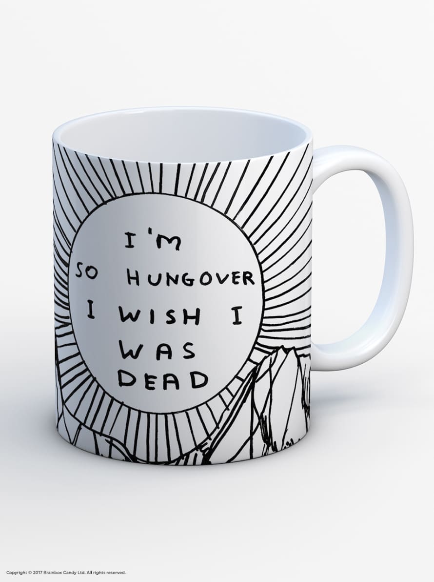 David Shrigley David Shrigley So Hungover Mug