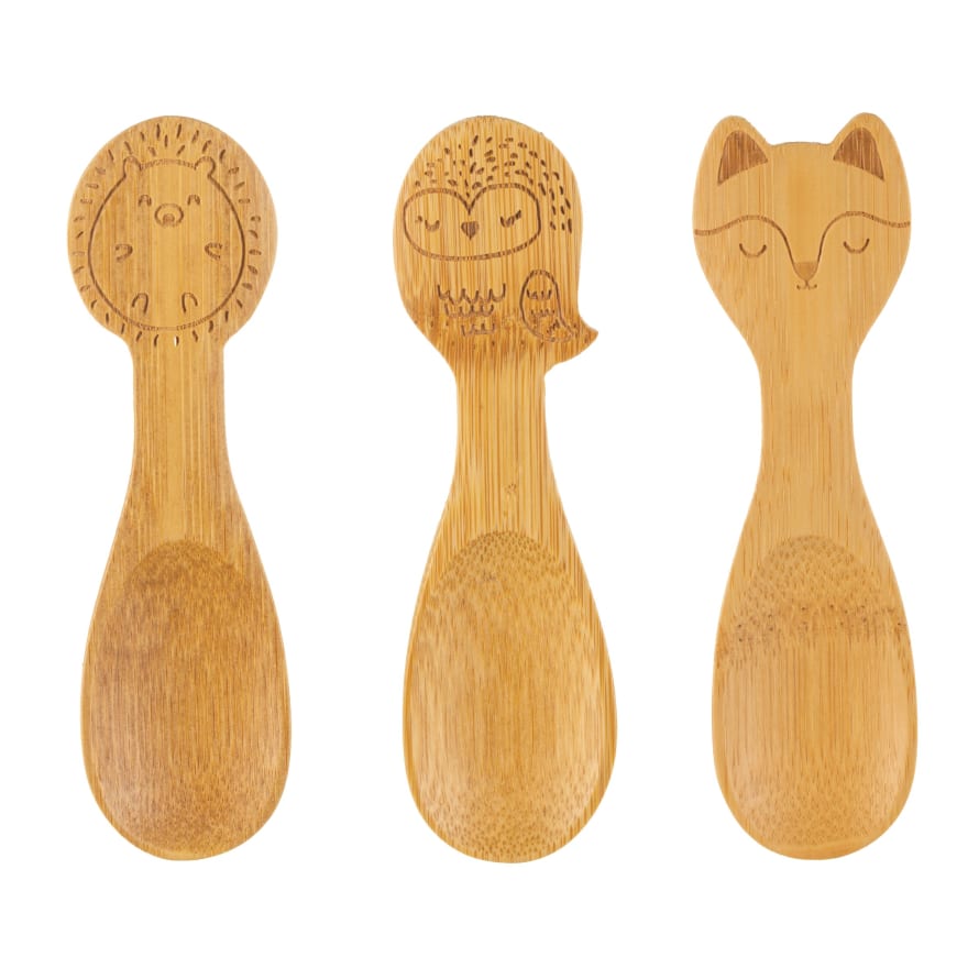 Sass & Belle  Woodland Bamboo Spoon Set