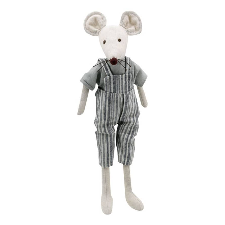 Wilberry Linen Boy Mouse Soft Toy