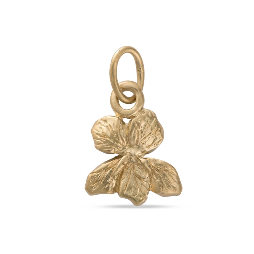 LICENSED TO CHARM Licensed to Charm - Gold Vermeil Violet Charm